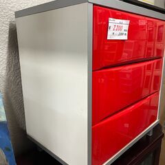 リサイクルショップどりーむ天保山店　No14698　タンス　衣類収納　オシャレカラー　コンパクトサイズの画像