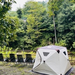 テントサウナ　BBQ可能　の画像