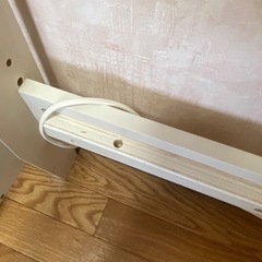 ニトリ セミダブルベッドフレームの画像