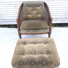 ■12683■karimoku カリモク イス チェア オットマ...