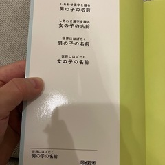 美品【2023/4発行】名付け本の画像