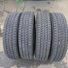 155/80R14 88/86N LT プロボックスなどのスタッドレスタイヤ4本セット