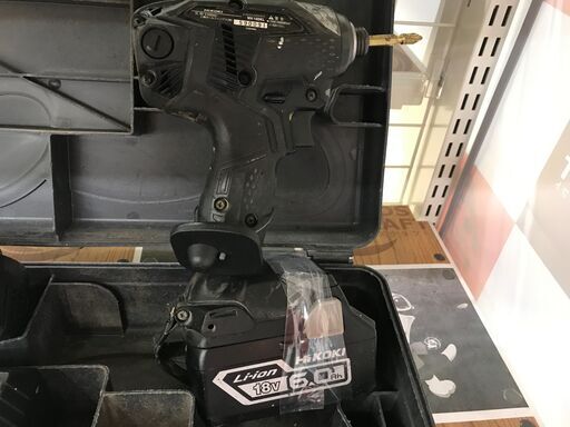 年末SALE　✨HiKOKI　中古　WH18DKR　ｲﾝﾊﾟｸﾄﾄﾞﾗｲﾊﾞｰ　ﾊﾞｯﾃﾘｰ×2/充電器/ケース付き✨うるま市田場✨