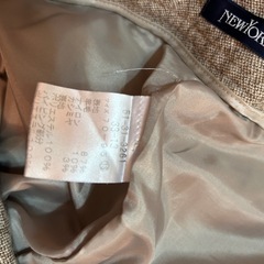 ニューヨーカー　ブラウンウールパンツ　11 L New Yorkerの画像