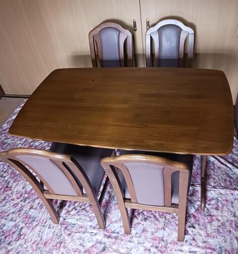 ダイニングテーブル5点セット