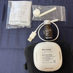 無印良品ポータブルディフューザー&
アロマミニキャンドル の画像