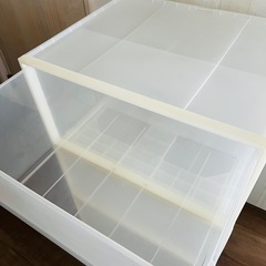 無印良品収納ケース大×3個の画像