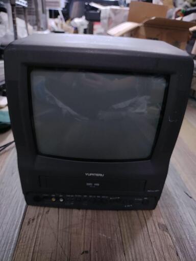 動作品 ユピテル ビデオ内蔵テレビ 10型カラーテレビ R10-C02 アンテナ有り テレビデオ