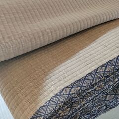 【カビ有り】２枚　い草 上敷き 江戸間 8畳＋８畳の画像