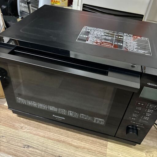 良品 パナソニック エレック オーブンレンジ NE-MS267 2021年製 ブラック