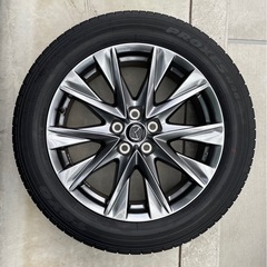 MAZDA CX-8 R4年式 Lパッケージ 19インチ純正ホイール＋タイヤ 走行1