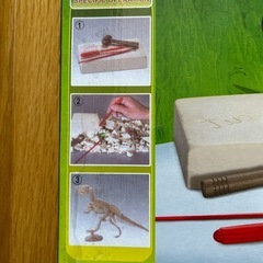 ディノサウルス 化石発掘【値下げしました】の画像