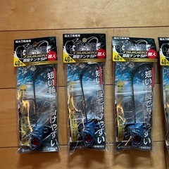 タチウオテンヤ40号未使用5本まとめての画像