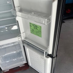 【付け替え両開き】2020年製アイリスオーヤマノンフロン2ドア冷蔵庫142L/引き出し冷凍庫/配送設置可能の画像