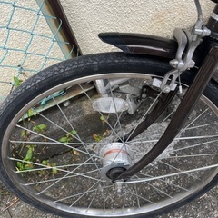 子供乗せ自転車　22インチ　変速3段の画像