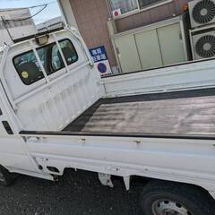 ご購入ありがとうございました。【車検令和9年3月まで！即納車可能★支払い総額19万5000円！】平成16年  ホンダ　アクティトラック　４WD　SDX（白）　5F　走行距離：115,000㎞　エアコンなし・パワステ付　の画像