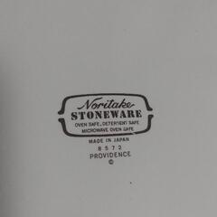 ノリタケ　ストーンウェア　
大皿　プレート2客セットの画像