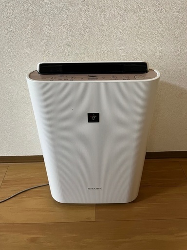 SHARP加湿空気清浄機【型名KC-G40】ﾌﾟﾗｽﾞﾏｸﾗｽﾀｰ