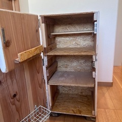 DIYままごと家具　冷蔵庫の画像