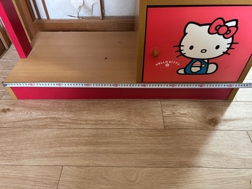 ハローキティ　ハンガーラック&収納ラック