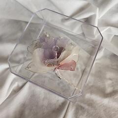 コサージュ ケース付きの画像