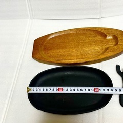 ステーキ皿　鉄板の画像