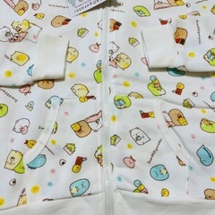 【新品】 すみっコぐらし フード付き パーカー 子供用パーカー 裏起毛 120の画像