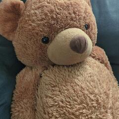 くまちゃん、ぬいぐるみ約１メートルほど。