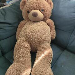 くまちゃん、ぬいぐるみ約１メートルほど。の画像