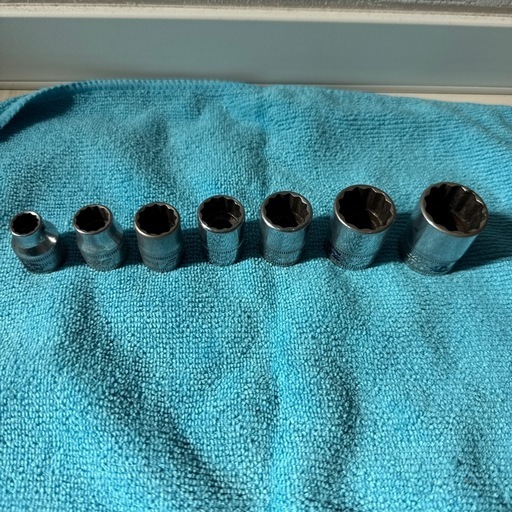 スナップオン ショートソケット 3/8 セット