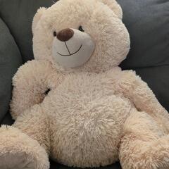 今日！入札！存在感ある　大きな、くまのぬいぐるみ！大喜び！