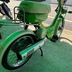 スージー　fa50 バイク屋さんに　展示中の画像