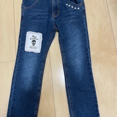 ラッドカスタム　パンツ　ジーパン　110 スカル
