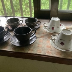 コーヒー　ティーカップ3セットの画像