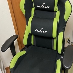 iodoos ゲーミングチェア 76CAA グリーン