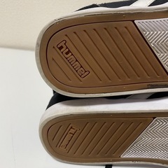 hummel ハイカットスニーカー 黒/ピンク 23.0cmの画像