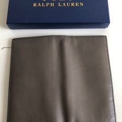 【中古品】 POLO RALPH LAUREN ポロ ラルフローレン メンズ 長財布 二つ折り レザーの画像