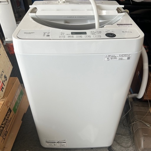 SHARP2021年製5.5洗濯機