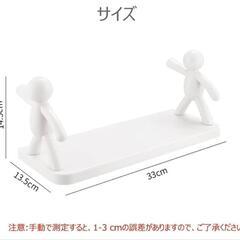 パンチフリー壁掛棚4個セットの画像