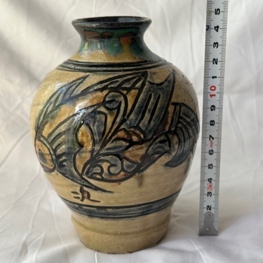 人間国宝　金城次郎　壺屋焼　壺