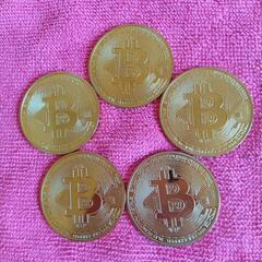 ビットコインレプリカメダル5枚組