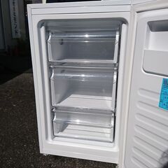 〇【中古品】Haier ハイアール 電気冷凍庫 JF-NU82A 82L 2020年製の画像