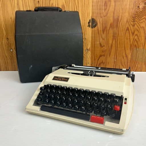 k1011602 ブラザー タイプライター young elite DELUXE 503 昭和レトロ 当時物 ビンテージ 古道具 アンティーク コレクション インテリア中古 現状品