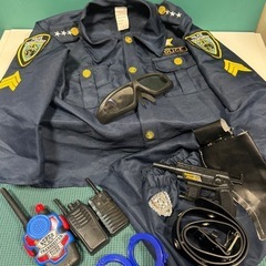 ハロウィン 子供用 コスプレ 警察官 Sサイズ