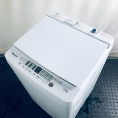 ID:sg218561 ハイセンス Hisense 洗濯機 一人暮らし 中古 2023年製 全自動洗濯機 5.5kg ホワイト 送風 乾燥機能付き HW-G55BK1  【リユース品：状態B】【送料無料】【設置費用無料】