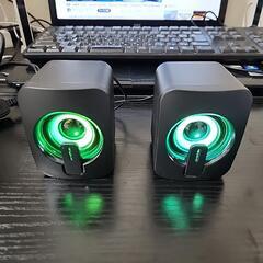 LEDライトスピーカー　新品の画像