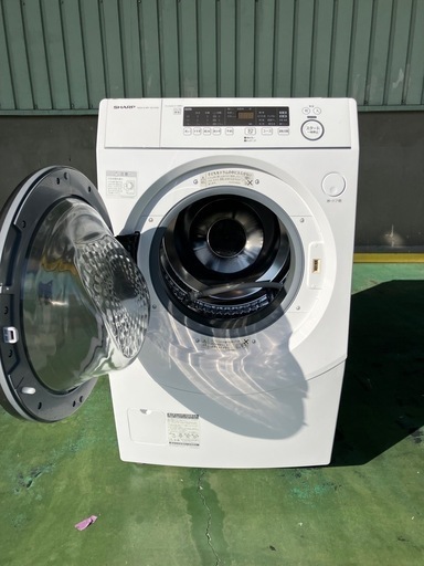 【予約必須】ドラム式電気洗濯乾燥機10kg、左開き