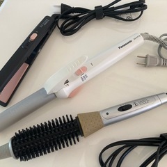 ヘアアイロン3個セット