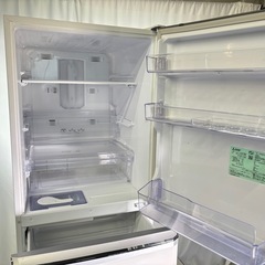 【お取引決定】三菱　冷蔵庫　MR-C34A-W　2017年製の画像