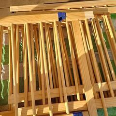 ベビーサークル 木製の画像